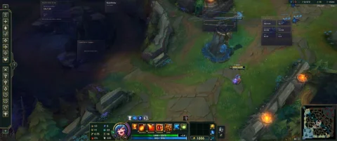 LoL overlay — live stats